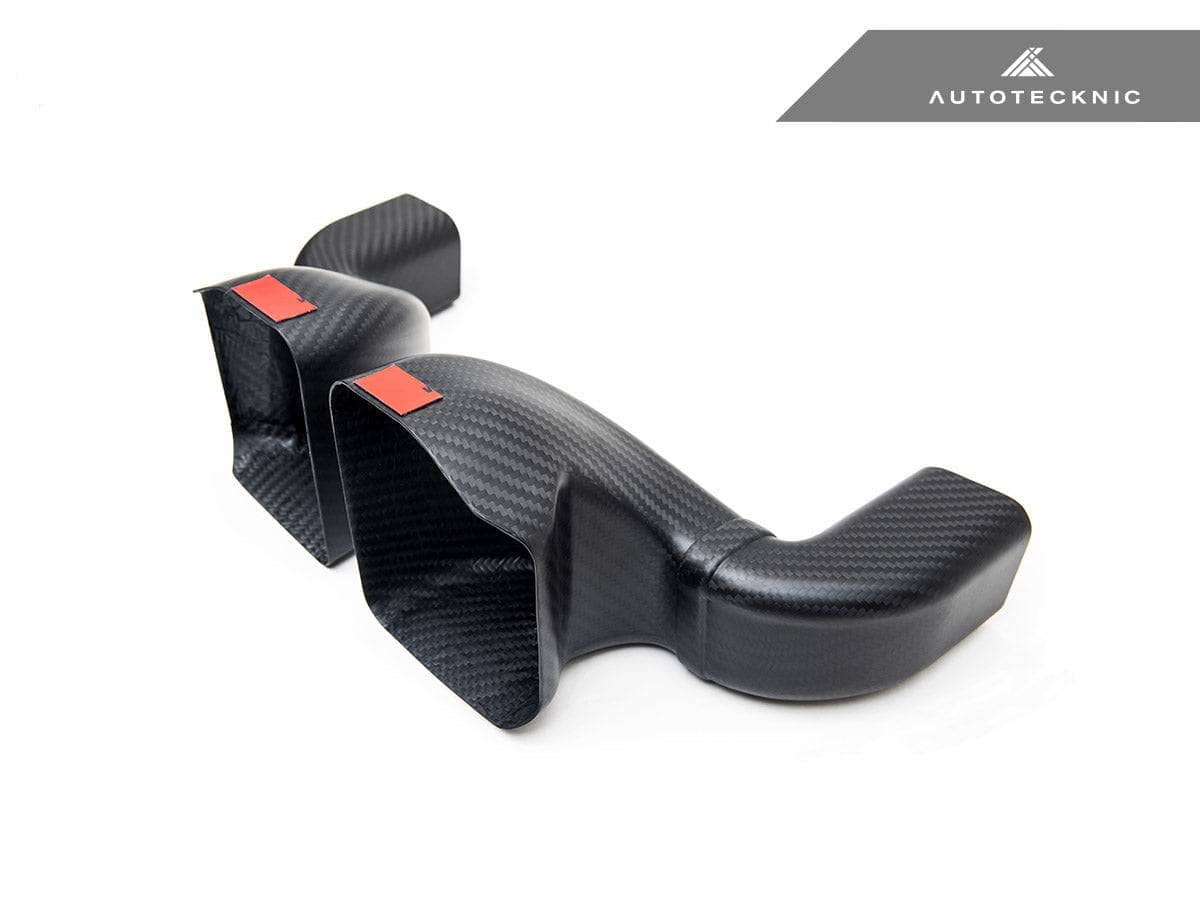 Kies-Motorsports AutoTecknic USA AutoTecknic Dry Carbon Intake Air Duct Set - G87 M2