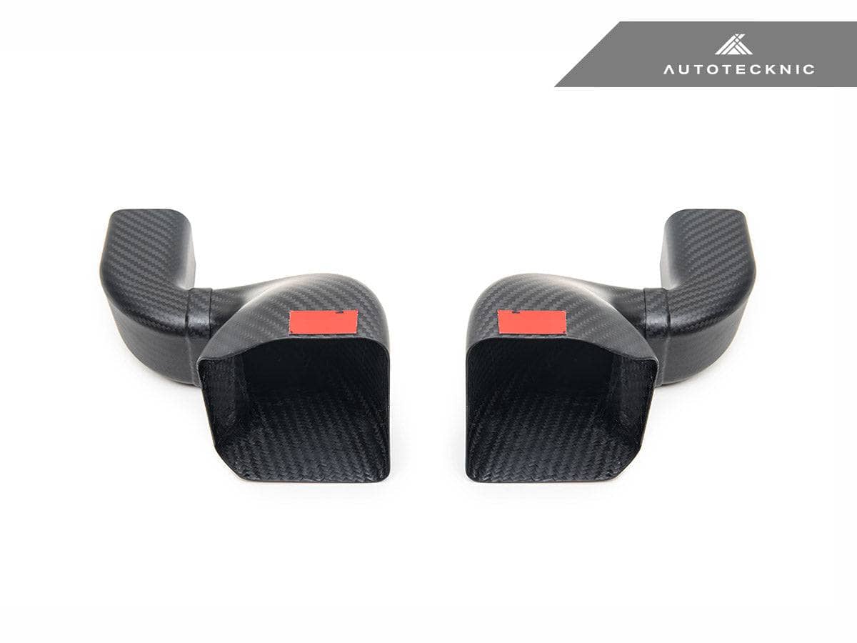 Kies-Motorsports AutoTecknic USA AutoTecknic Dry Carbon Intake Air Duct Set - G87 M2