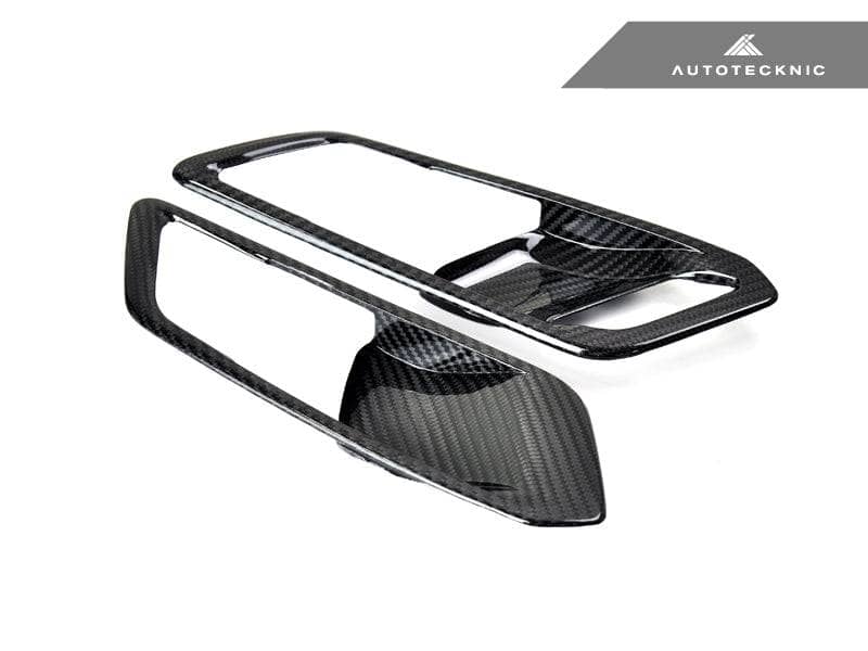 Kies-Motorsports AutoTecknic USA AutoTecknic Dry Carbon Interior Door Handle Trim Set - G20 3-Series