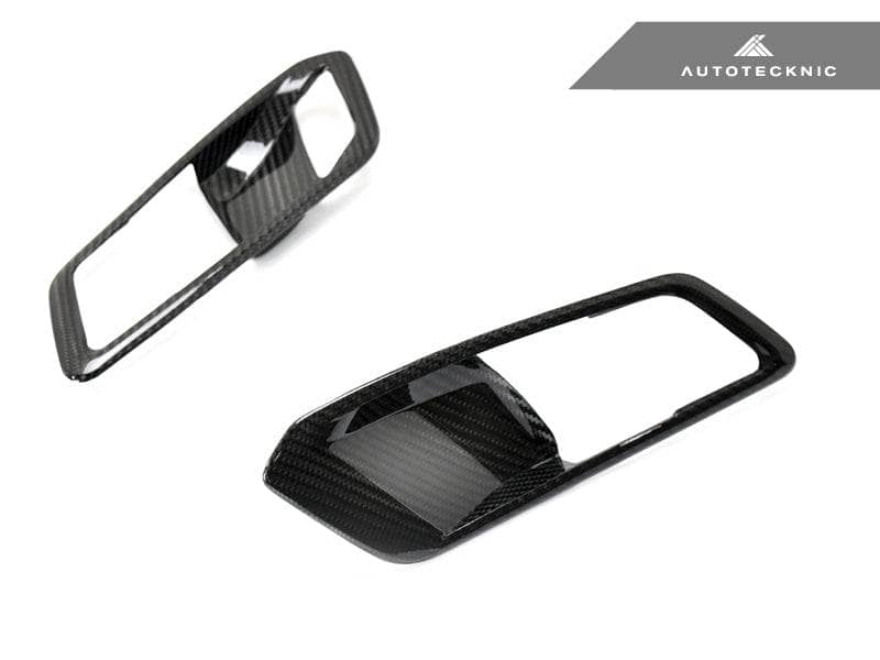 Kies-Motorsports AutoTecknic USA AutoTecknic Dry Carbon Interior Door Handle Trim Set - G20 3-Series