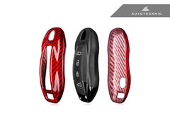 Kies-Motorsports AutoTecknic USA AutoTecknic Dry Carbon Key Remote Trim - Porsche Macan EV 2024-Up