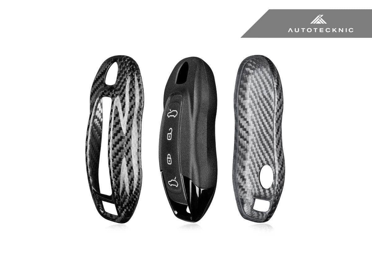 Kies-Motorsports AutoTecknic USA AutoTecknic Dry Carbon Key Remote Trim - Porsche Macan EV 2024-Up