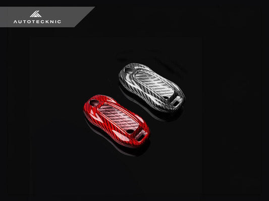 Kies-Motorsports AutoTecknic USA AutoTecknic Dry Carbon Key Remote Trim - Porsche Macan EV 2024-Up