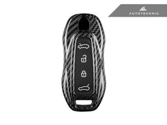 Kies-Motorsports AutoTecknic USA AutoTecknic Dry Carbon Key Remote Trim - Porsche Macan EV 2024-Up Macan EV 2024-Up / Carbon Fiber