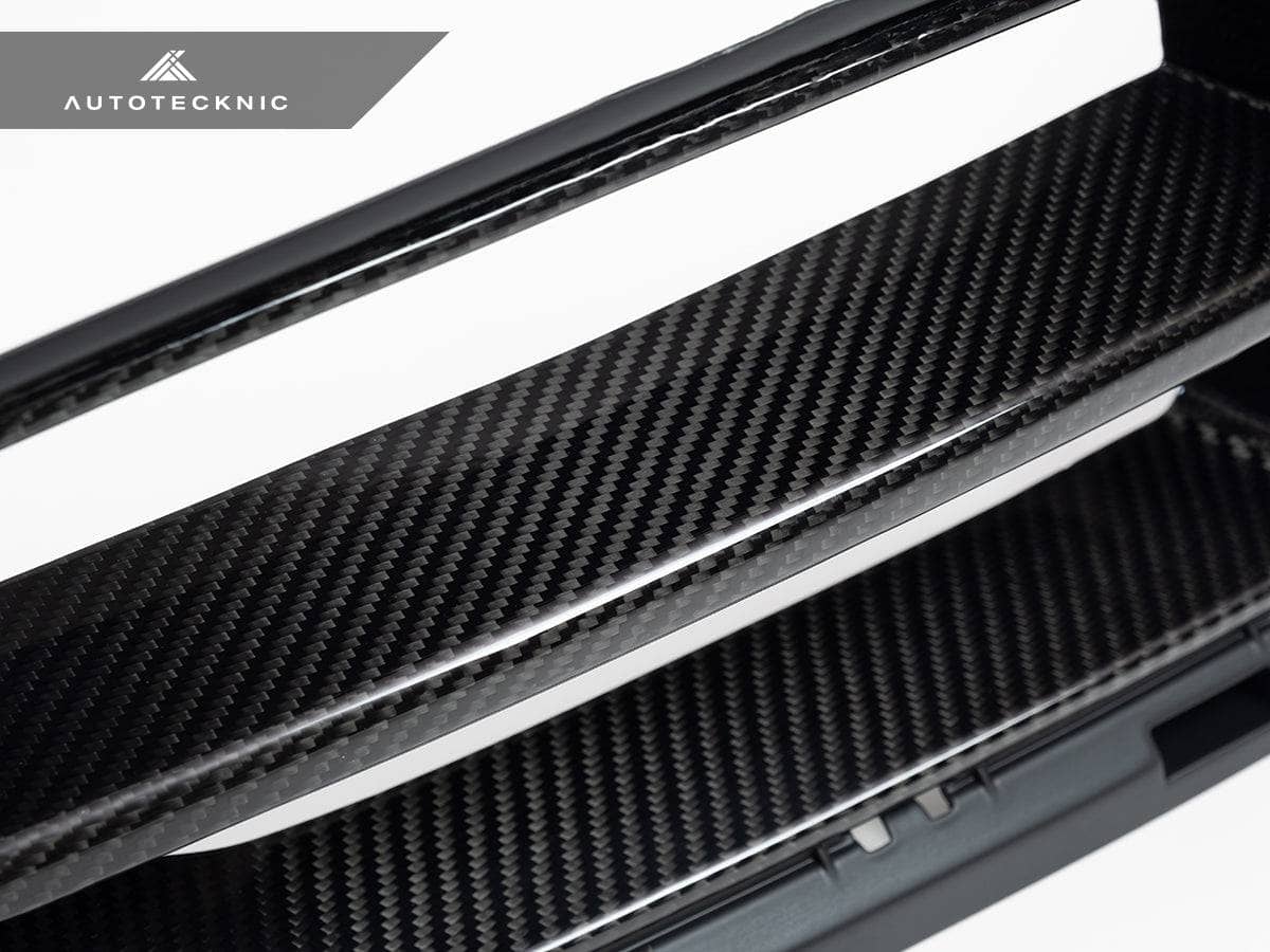 Kies-Motorsports AutoTecknic USA AutoTecknic Dry Carbon Motorsport Front Grille - G87 M2 Carbon Fiber - Gloss Finish