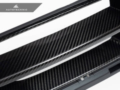Kies-Motorsports AutoTecknic USA AutoTecknic Dry Carbon Motorsport Front Grille - G87 M2 Carbon Fiber - Gloss Finish