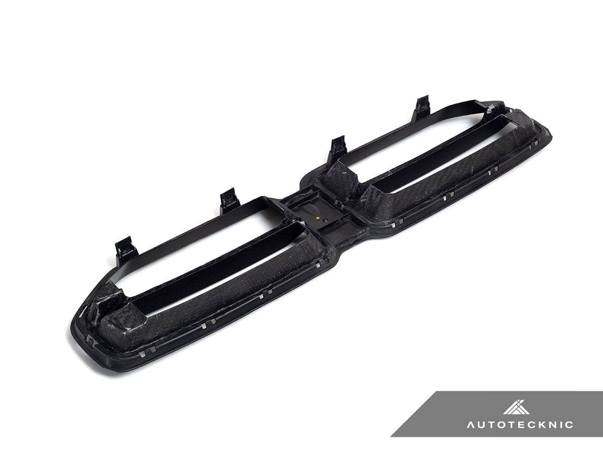 Kies-Motorsports AutoTecknic USA AutoTecknic Dry Carbon Motorsport Front Grille - G87 M2 Carbon Fiber - Gloss Finish