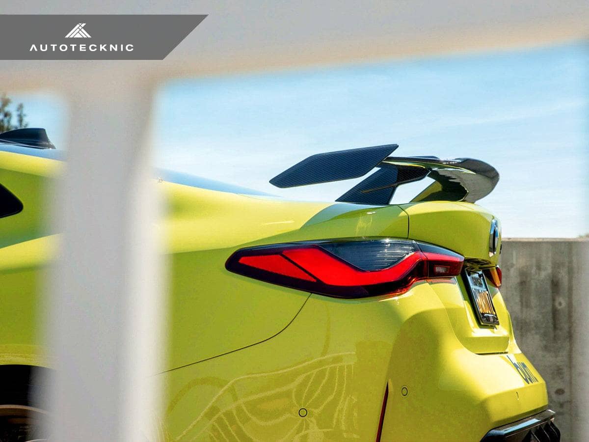 Kies-Motorsports AutoTecknic USA AutoTecknic Dry Carbon Motorsport Rear Spoiler - G80 M3 | G82 M4