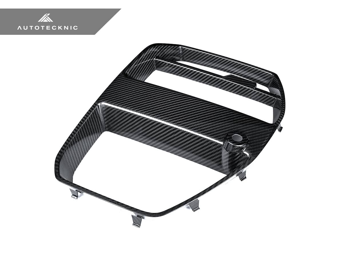 Kies-Motorsports AutoTecknic USA AutoTecknic Dry Carbon Motorsport V1 Front Grille Set - G80 M3 | G82/ G83 M4