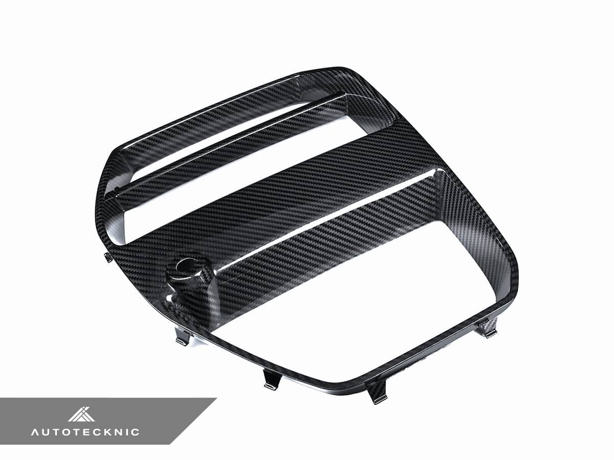 Kies-Motorsports AutoTecknic USA AutoTecknic Dry Carbon Motorsport V1 Front Grille Set - G80 M3 | G82/ G83 M4