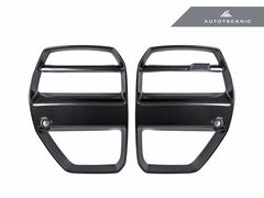 Kies-Motorsports AutoTecknic USA AutoTecknic Dry Carbon Motorsport V1 Front Grille Set - G80 M3 | G82/ G83 M4