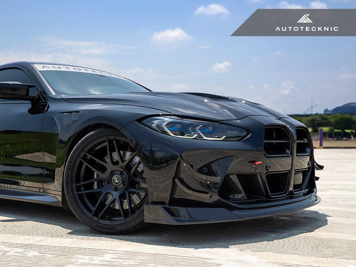 Kies-Motorsports AutoTecknic USA AutoTecknic Dry Carbon Motorsports Front Aero Lip - G80 M3 | G82/ G83 M4