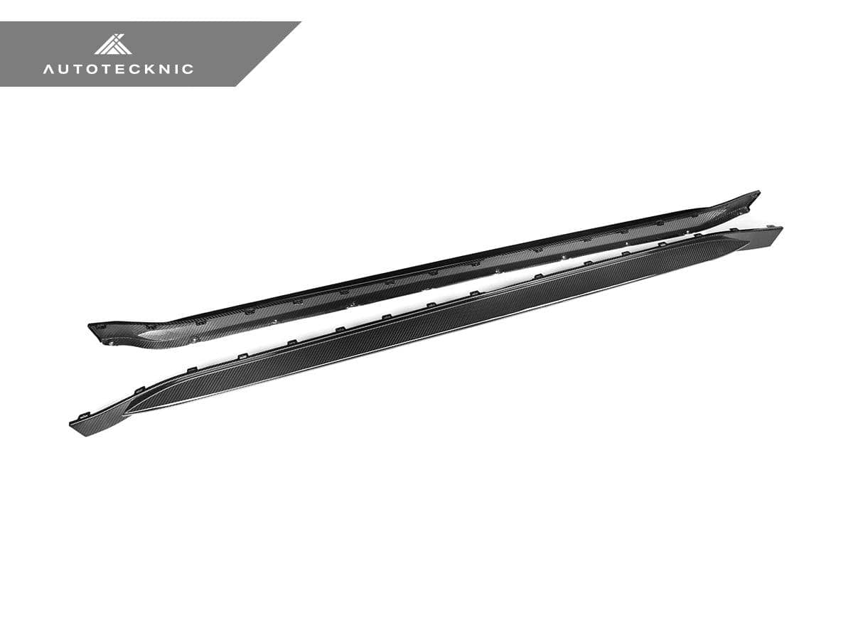 Kies-Motorsports AutoTecknic USA AutoTecknic Dry Carbon OEM-Spec Side Skirt Set - G80/ G81 M3