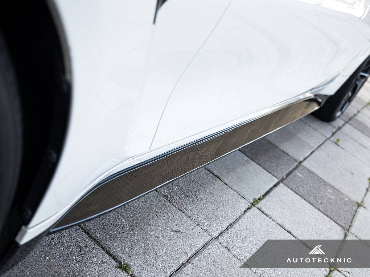 Kies-Motorsports AutoTecknic USA AutoTecknic Dry Carbon OEM-Spec Side Skirt Set - G80/ G81 M3