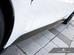 Kies-Motorsports AutoTecknic USA AutoTecknic Dry Carbon OEM-Spec Side Skirt Set - G80/ G81 M3