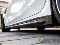 Kies-Motorsports AutoTecknic USA AutoTecknic Dry Carbon OEM-Spec Side Skirt Set - G80/ G81 M3