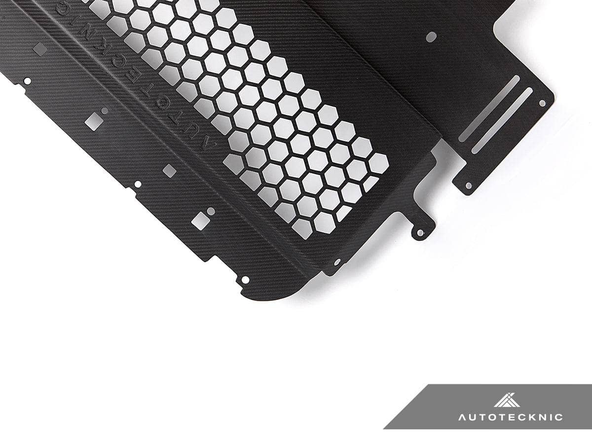 Kies-Motorsports AutoTecknic USA AutoTecknic Dry Carbon Oil Cooler Guard - G87 M2 | G80 M3 | G82/ G83 M4