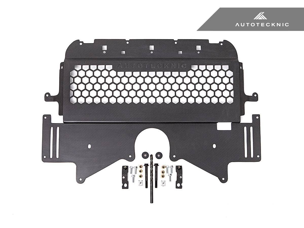 Kies-Motorsports AutoTecknic USA AutoTecknic Dry Carbon Oil Cooler Guard - G87 M2 | G80 M3 | G82/ G83 M4