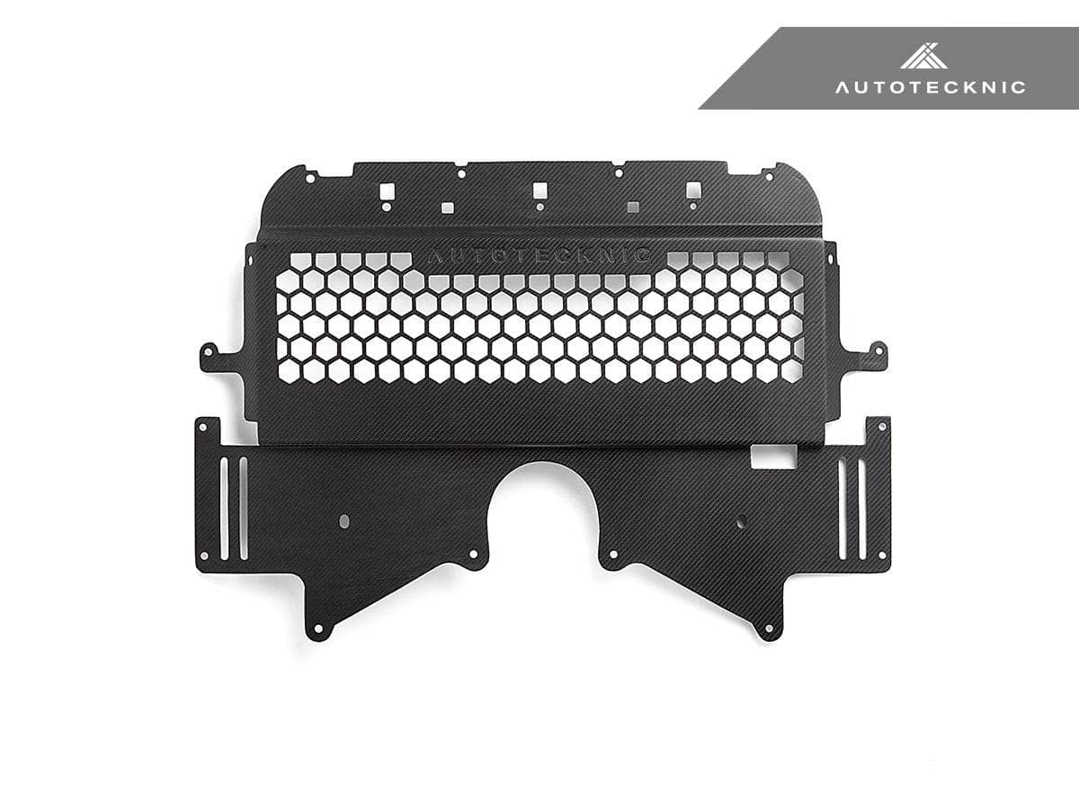 Kies-Motorsports AutoTecknic USA AutoTecknic Dry Carbon Oil Cooler Guard - G87 M2 | G80 M3 | G82/ G83 M4