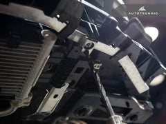 Kies-Motorsports AutoTecknic USA AutoTecknic Dry Carbon Oil Cooler Guard - G87 M2 | G80 M3 | G82/ G83 M4