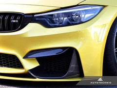 Kies-Motorsports AutoTecknic USA AutoTecknic Dry Carbon Performance Bumper Trim - F80 M3 | F82/ F83 M4