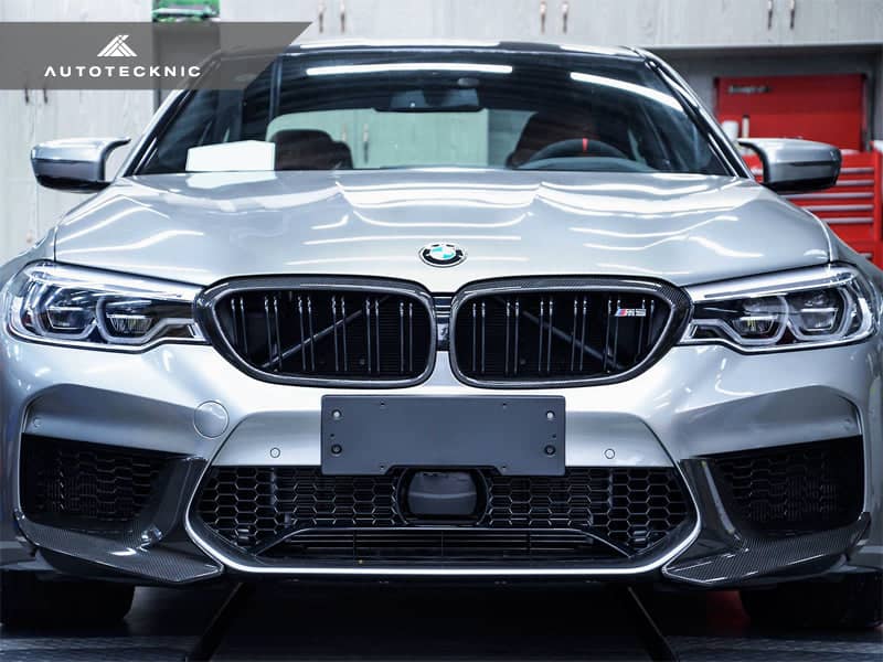 Kies-Motorsports AutoTecknic USA AutoTecknic Dry Carbon Performante Aero Splitters - F90 M5