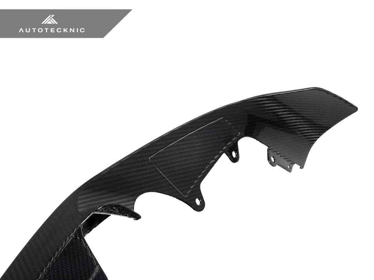 Kies-Motorsports AutoTecknic USA AutoTecknic Dry Carbon Performante Front Aero Lip - F87 M2 Competition