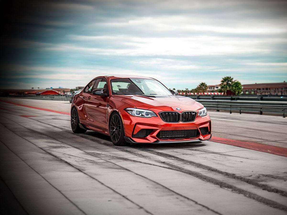 Kies-Motorsports AutoTecknic USA AutoTecknic Dry Carbon Performante Front Aero Lip - F87 M2 Competition