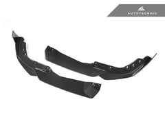 Kies-Motorsports AutoTecknic USA AutoTecknic Dry Carbon Performante Front Splitter Set - G20 3-Series M-Sport LCI