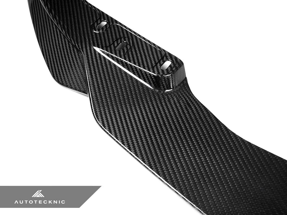 Kies-Motorsports AutoTecknic USA AutoTecknic Dry Carbon Performante Front Splitter Set - G20 3-Series M-Sport LCI
