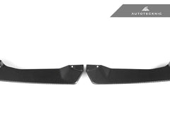 Kies-Motorsports AutoTecknic USA AutoTecknic Dry Carbon Performante Front Splitter Set - G20 3-Series M-Sport LCI