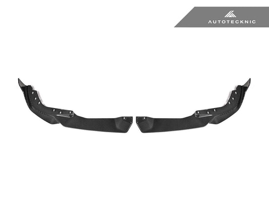 Kies-Motorsports AutoTecknic USA AutoTecknic Dry Carbon Performante Front Splitter Set - G20 3-Series M-Sport LCI