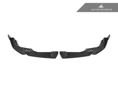 Kies-Motorsports AutoTecknic USA AutoTecknic Dry Carbon Performante Front Splitter Set - G20 3-Series M-Sport LCI