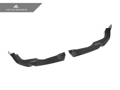 Kies-Motorsports AutoTecknic USA AutoTecknic Dry Carbon Performante Front Splitter Set - G20 3-Series M-Sport LCI
