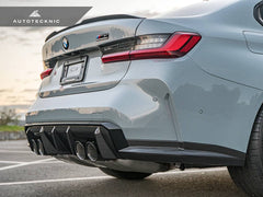 Kies-Motorsports AutoTecknic USA AutoTecknic Dry Carbon Performante Rear Diffuser - G80/ G81 M3 | G82/ G83 M4