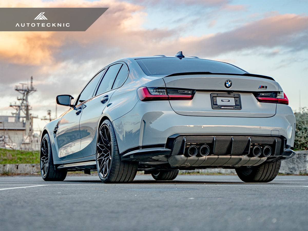 Kies-Motorsports AutoTecknic USA AutoTecknic Dry Carbon Performante Rear Diffuser - G80/ G81 M3 | G82/ G83 M4