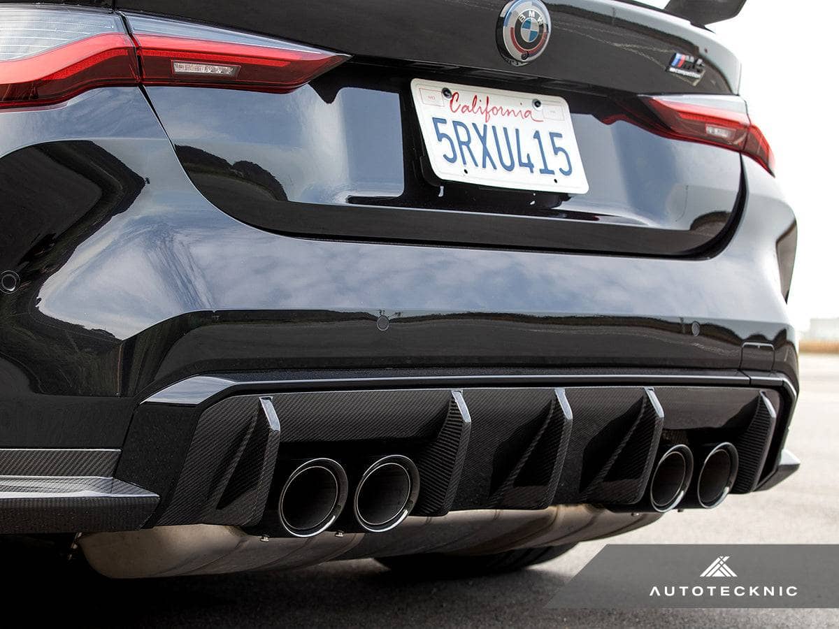 Kies-Motorsports AutoTecknic USA AutoTecknic Dry Carbon Performante Rear Diffuser - G80/ G81 M3 | G82/ G83 M4