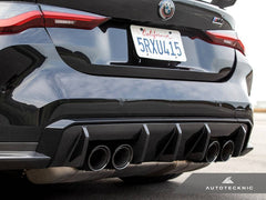 Kies-Motorsports AutoTecknic USA AutoTecknic Dry Carbon Performante Rear Diffuser - G80/ G81 M3 | G82/ G83 M4
