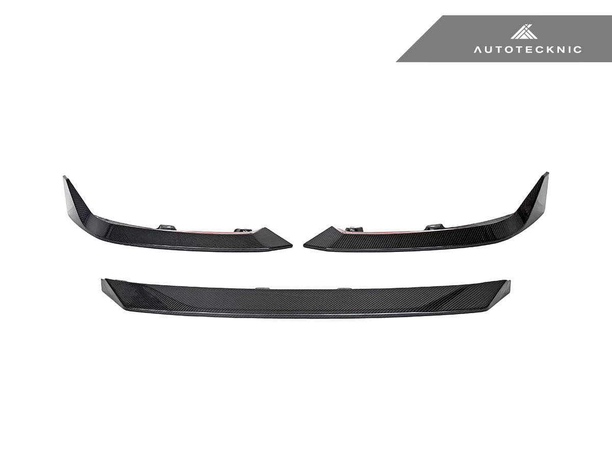 Kies-Motorsports AutoTecknic USA AutoTecknic Dry Carbon Podium Front Lip Set - G87 M2