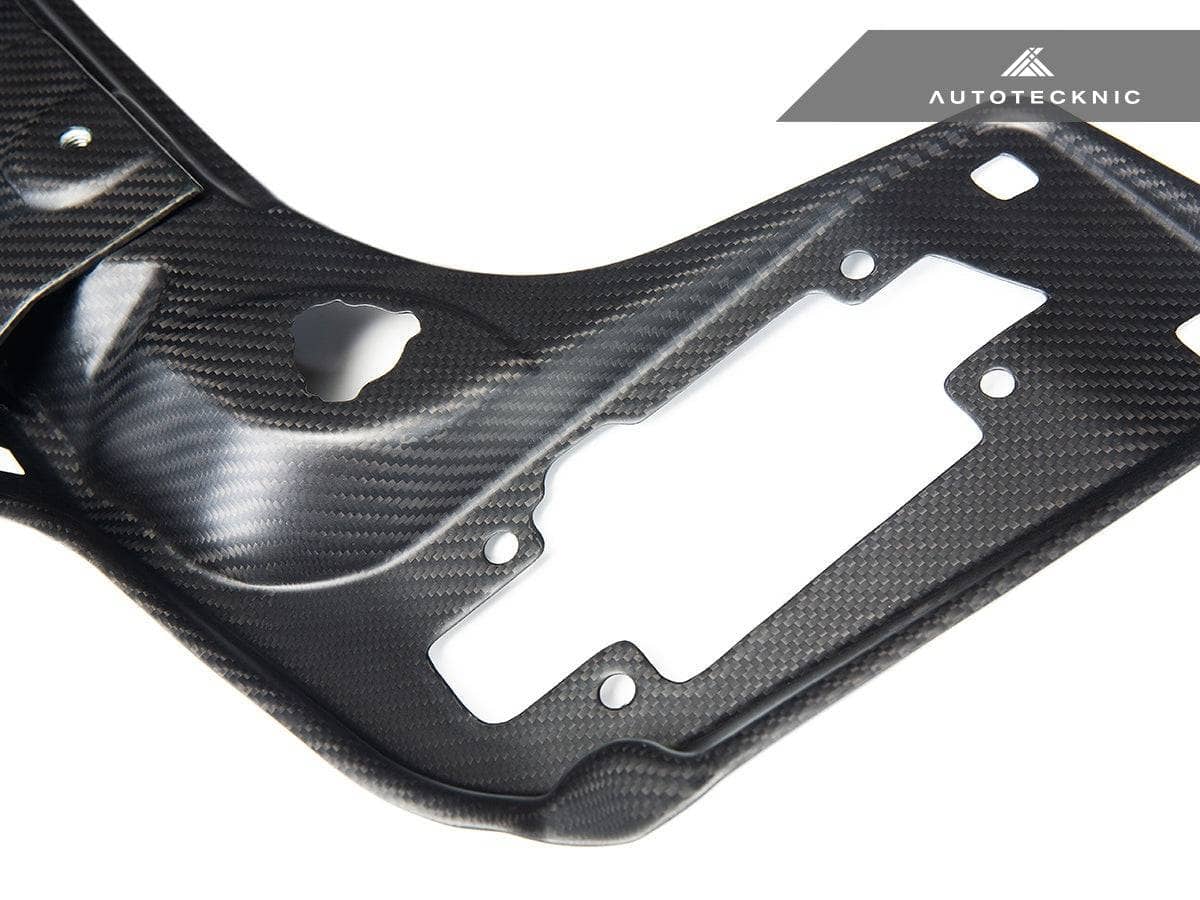 Kies-Motorsports AutoTecknic USA AutoTecknic Dry Carbon Radiator Support Brace - F8X M2/ M3/ M4