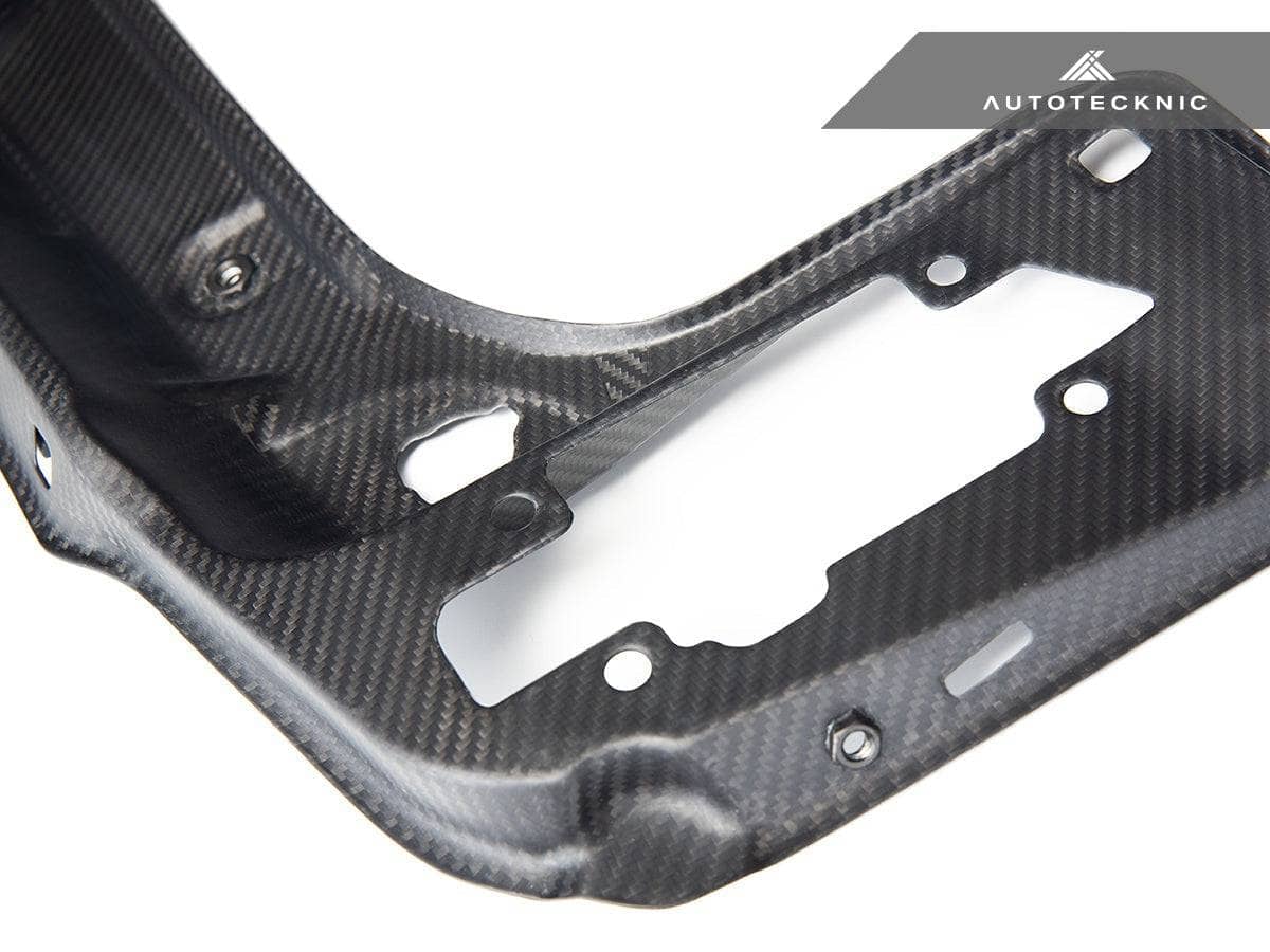 Kies-Motorsports AutoTecknic USA AutoTecknic Dry Carbon Radiator Support Brace - F8X M2/ M3/ M4