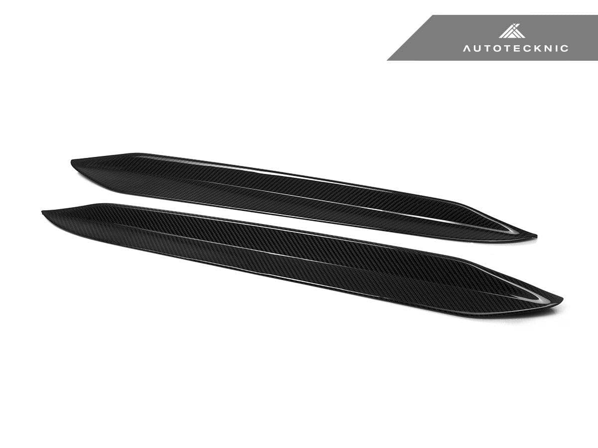 Kies-Motorsports AutoTecknic USA AutoTecknic Dry Carbon Rear Fin Set - F96 X6M | G06 X6