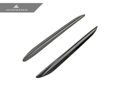 Kies-Motorsports AutoTecknic USA AutoTecknic Dry Carbon Rear Fin Set - F96 X6M | G06 X6