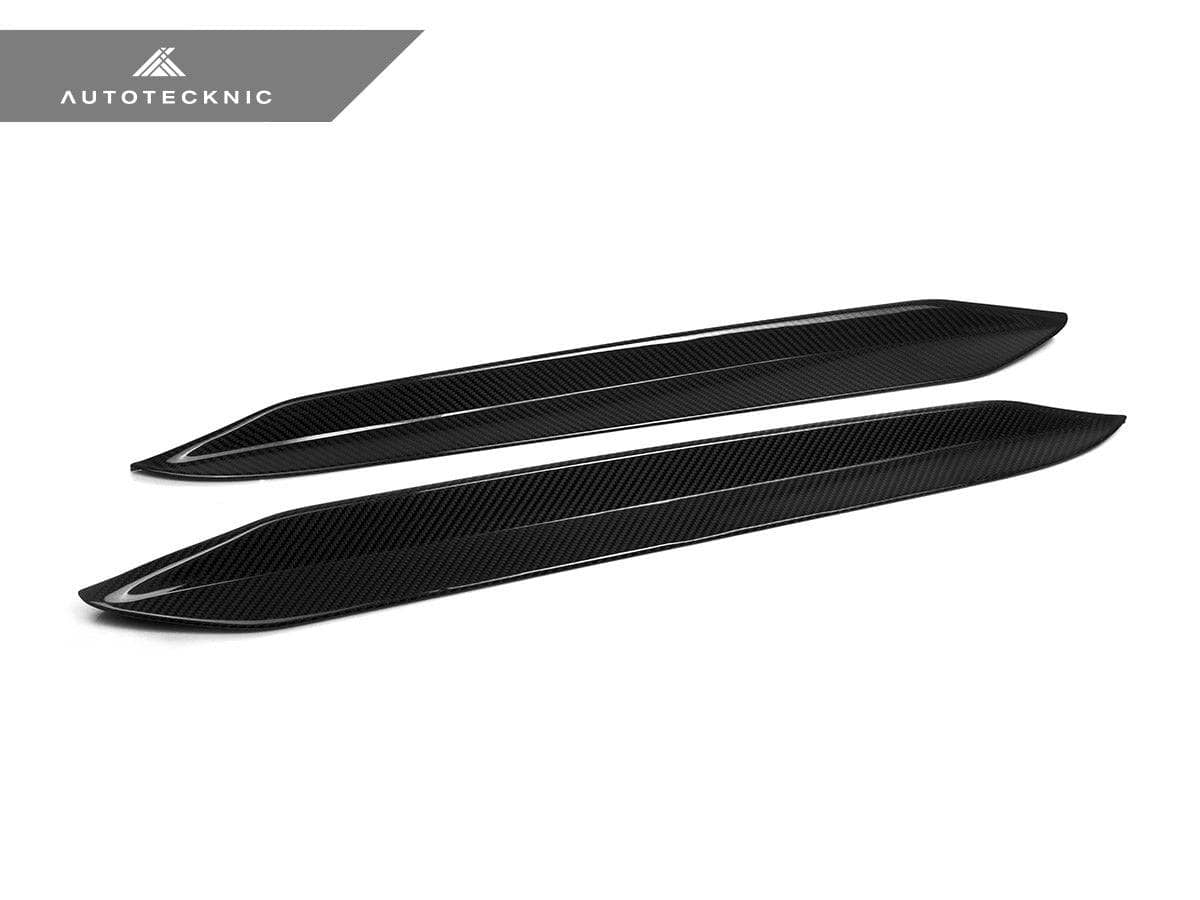 Kies-Motorsports AutoTecknic USA AutoTecknic Dry Carbon Rear Fin Set - F96 X6M | G06 X6