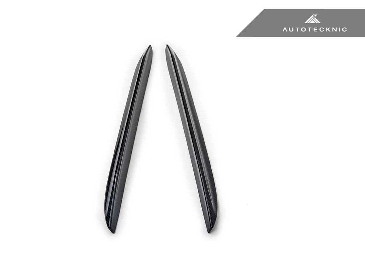 Kies-Motorsports AutoTecknic USA AutoTecknic Dry Carbon Rear Fin Set - F96 X6M | G06 X6