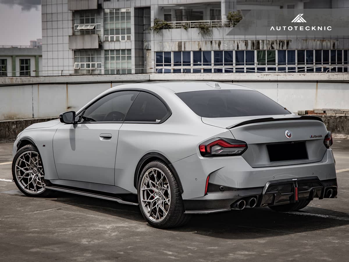 Kies-Motorsports AutoTecknic USA AutoTecknic Dry Carbon Rear Side Diffuser Set - G42 2-Series