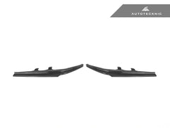 Kies-Motorsports AutoTecknic USA AutoTecknic Dry Carbon Rear Side Diffuser Set - G42 2-Series G42 2-Series M-Sport / Yes - Include Rear Splitter Set (G42 M240I Only)