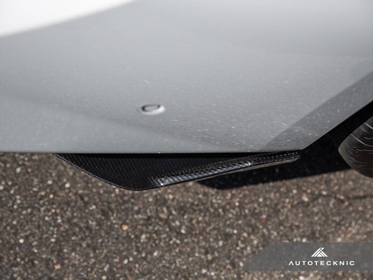 Kies-Motorsports AutoTecknic USA AutoTecknic Dry Carbon Rear Splitter Set - G87 M2 G87 M2