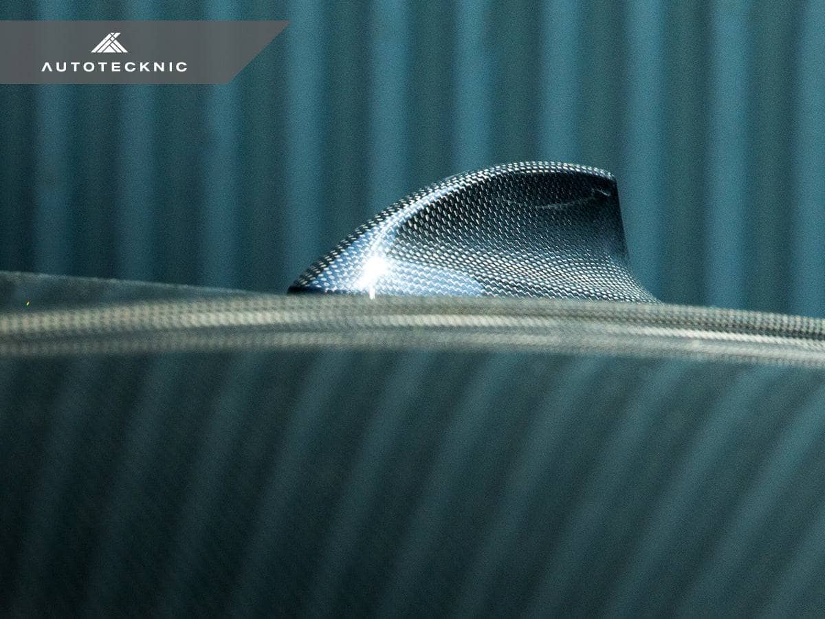 Kies-Motorsports AutoTecknic USA AutoTecknic Dry Carbon Roof Antenna Cover - G80 M3 Pre-LCI