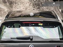 Kies-Motorsports AutoTecknic USA AutoTecknic Dry Carbon Roof Spoiler Add-On - G81 M3
